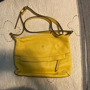Kate spade yellow summer purse.